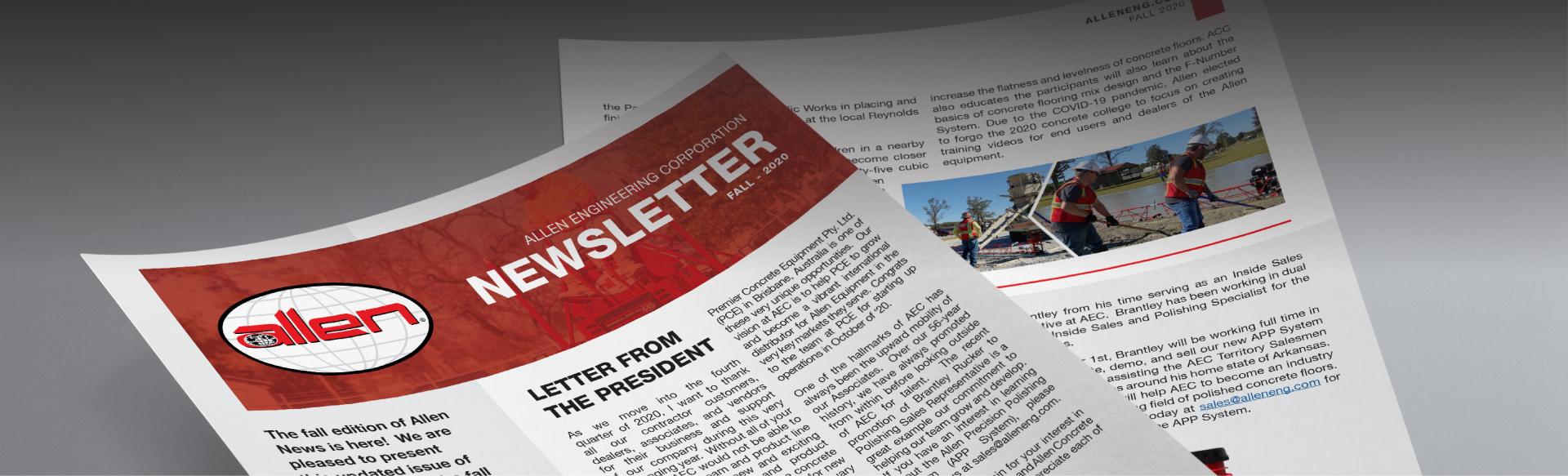 Allen News Allen Engineering